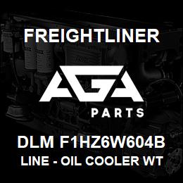 DLM F1HZ6W604B Freightliner LINE - OIL COOLER WTR | AGA Parts