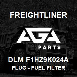 DLM F1HZ9K024A Freightliner PLUG - FUEL FILTER | AGA Parts