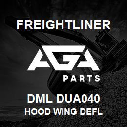 DML DUA040 Freightliner HOOD WING DEFL | AGA Parts