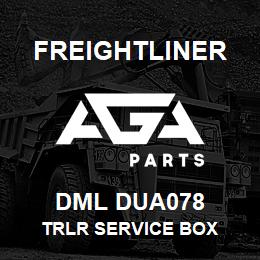 DML DUA078 Freightliner TRLR SERVICE BOX | AGA Parts