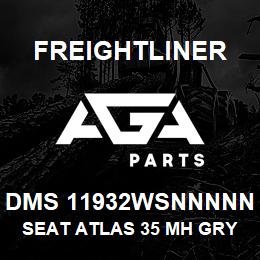 DMS 11932WSNNNNN Freightliner SEAT ATLAS 35 MH GRY VNYL | AGA Parts