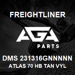 DMS 231316GNNNNN Freightliner ATLAS 70 HB TAN VYL | AGA Parts