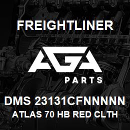 DMS 23131CFNNNNN Freightliner ATLAS 70 HB RED CLTH | AGA Parts