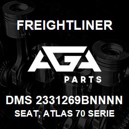 DMS 2331269BNNNN Freightliner SEAT, ATLAS 70 SERIES 2 VALVE MH TAN VIN | AGA Parts