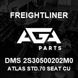 DMS 2S30500202M0 Freightliner ATLAS STD.70 SEAT CUSION, SVC KID, BLK | AGA Parts