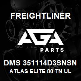 DMS 351114D3SNSN Freightliner ATLAS ELITE 80 TN UL LTHER W/R STOW ARM | AGA Parts