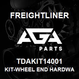 TDAKIT14001 Freightliner KIT-WHEEL END HARDWARE, NUT, WSHR | AGA Parts