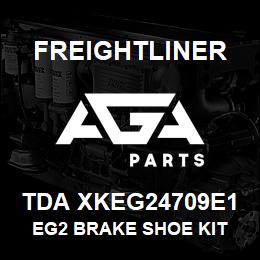 TDA XKEG24709E1 Freightliner EG2 BRAKE SHOE KIT | AGA Parts