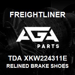 TDA XKW224311E Freightliner RELINED BRAKE SHOES | AGA Parts