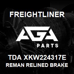 TDA XKW224317E Freightliner REMAN RELINED BRAKE SHOES | AGA Parts