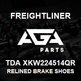 TDA XKW224514QR Freightliner RELINED BRAKE SHOES | AGA Parts