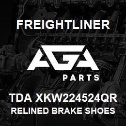 TDA XKW224524QR Freightliner RELINED BRAKE SHOES | AGA Parts