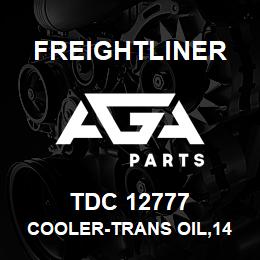 TDC 12777 Freightliner COOLER-TRANS OIL,14 PLT | AGA Parts