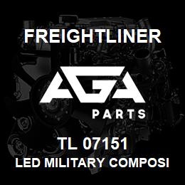 TL 07151 Freightliner LED MILITARY COMPOSITE FRONT LAMP | AGA Parts