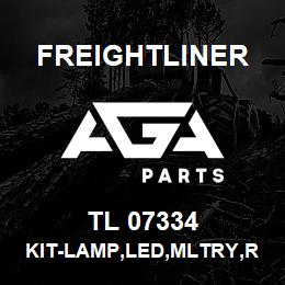 TL 07334 Freightliner KIT-LAMP,LED,MLTRY,RED,NO PLUG | AGA Parts