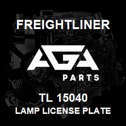 TL 15040 Freightliner LAMP LICENSE PLATE | AGA Parts