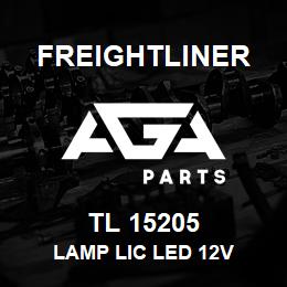 TL 15205 Freightliner LAMP LIC LED 12V | AGA Parts