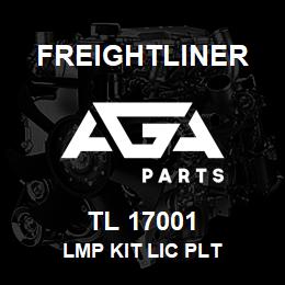 TL 17001 Freightliner LMP KIT LIC PLT | AGA Parts