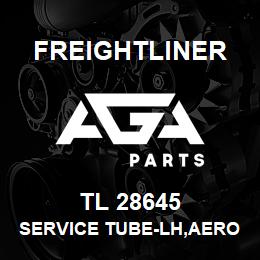 TL 28645 Freightliner SERVICE TUBE-LH,AERO,REM,CST,PANA | AGA Parts