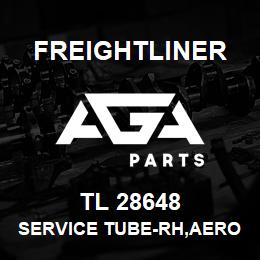 TL 28648 Freightliner SERVICE TUBE-RH,AERO,MAN,CST,PANA | AGA Parts