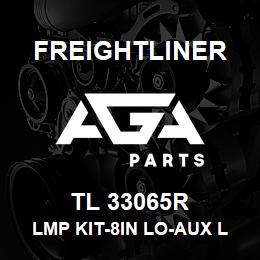 TL 33065R Freightliner LMP KIT-8IN LO-AUX LMP W/GROM, RED | AGA Parts