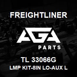 TL 33066G Freightliner LMP KIT-8IN LO-AUX LMP W/FLNG, GREEN | AGA Parts