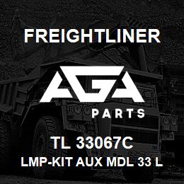 TL 33067C Freightliner LMP-KIT AUX MDL 33 LOW OUTPUT, CLEAR | AGA Parts