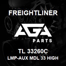 TL 33260C Freightliner LMP-AUX MDL 33 HIGH OUTPUT, CLEAR | AGA Parts