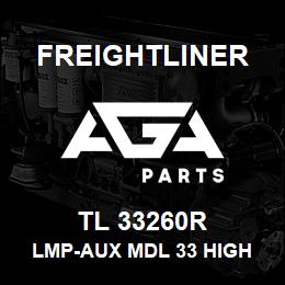 TL 33260R Freightliner LMP-AUX MDL 33 HIGH OUTPUT, RED | AGA Parts