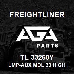 TL 33260Y Freightliner LMP-AUX MDL 33 HIGH OUTPUT, YELLOW | AGA Parts