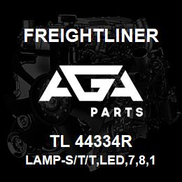 TL 44334R Freightliner LAMP-S/T/T,LED,7,8,10GA SNPFLNG | AGA Parts