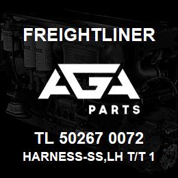 TL 50267 0072 Freightliner HARNESS-SS,LH T/T 1 PLUG 72IN | AGA Parts