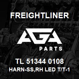 TL 51344 0108 Freightliner HARN-SS,RH LED T/T-108IN | AGA Parts