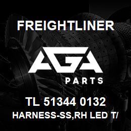 TL 51344 0132 Freightliner HARNESS-SS,RH LED T/T-132IN | AGA Parts