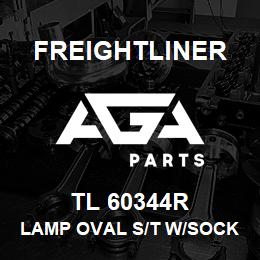 TL 60344R Freightliner LAMP OVAL S/T W/SOCK | AGA Parts