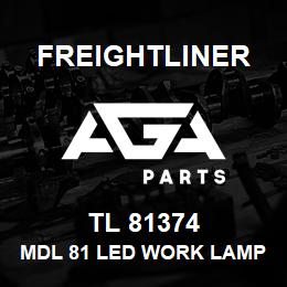 TL 81374 Freightliner MDL 81 LED WORK LAMP, WHITE HOUSING, 12V | AGA Parts