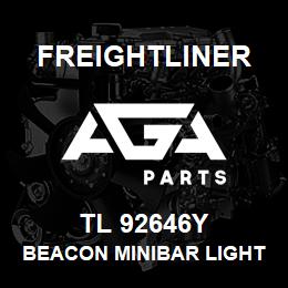 TL 92646Y Freightliner BEACON MINIBAR LIGHT 16.5 SUCTION MT, | AGA Parts