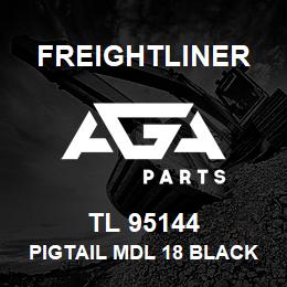 TL 95144 Freightliner PIGTAIL MDL 18 BLACK | AGA Parts