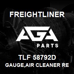 TLF 58792D Freightliner GAUGE,AIR CLEANER RE | AGA Parts