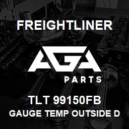 TLT 99150FB Freightliner GAUGE TEMP OUTSIDE DGRS F BLK | AGA Parts