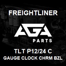 TLT P12/24 C Freightliner GAUGE CLOCK CHRM BZL | AGA Parts