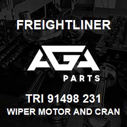 TRI 91498 231 Freightliner WIPER MOTOR AND CRANK ASSEMBLY | AGA Parts