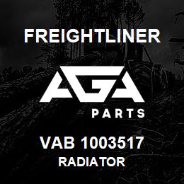 VAB 1003517 Freightliner RADIATOR | AGA Parts