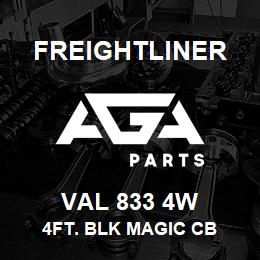 VAL 833 4W Freightliner 4FT. BLK MAGIC CB | AGA Parts