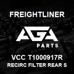 VCC T1000917R Freightliner RECIRC FILTER REAR SERVICE KIT | AGA Parts