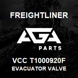 VCC T1000920F Freightliner EVACUATOR VALVE | AGA Parts