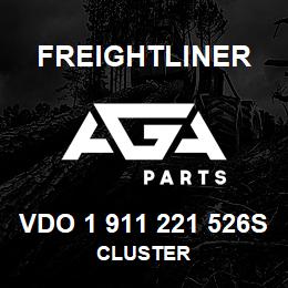 VDO 1 911 221 526S Freightliner CLUSTER | AGA Parts