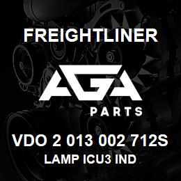 VDO 2 013 002 712S Freightliner LAMP ICU3 IND | AGA Parts