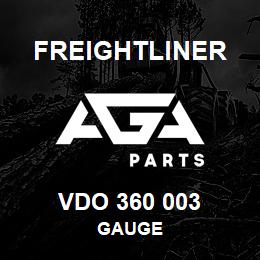 VDO 360 003 Freightliner GAUGE | AGA Parts