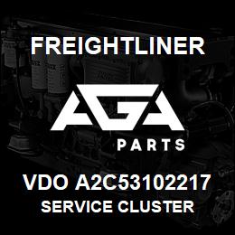 VDO A2C53102217 Freightliner SERVICE CLUSTER | AGA Parts